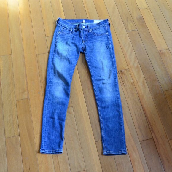Rag & Bone Skinny Capri Jeans Size 26 - Picture 1 of 11